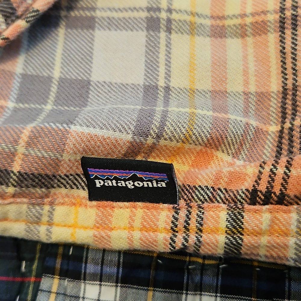 EUC Patagonia Vintage Fjord Flannel Mens M - Picture 10 of 11
